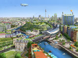 canvas print "Berlin Friedrichstraße"
