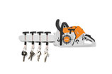 Stihl Schlüsselbrett Motorsäge mit Magnet