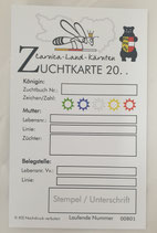 Zuchtkarte "Kärnten"