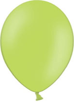 100 Luftballons apfelgrün Qualitätsware Ø ca. 27cm B85 (Standardgröße)