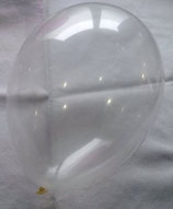 100 Luftballons kristall klar Qualitätsware Ø ca. 27cm B85 (Standardgröße)