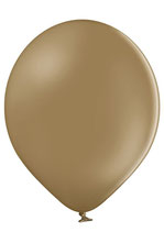 50 Luftballons cappuccino / mandel Qualitätsware Ø ca. 27cm B85 (Standardgröße)