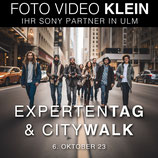SONY Expertentag & Citywalk Ulm · Freitag 06.10.2023