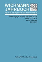Wichmann-Jahrbuch des Diözesangeschichtsvereins Berlin