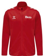 Devils CORE XK POLY ZIP SWEAT - rot