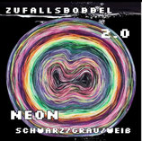 Zufallsbobbel 2.0 neon/schwarz/weiß/grau