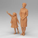 Bis bald (F-574), 3D-Druck-Figuren, unbemalt, 1:45