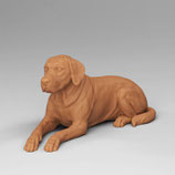 Labrador (T-005) 3D-Druck-Figur, unbemalt, 1:45