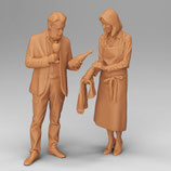 Markt: Ein guter Jahrgang (F-585) 3D-Druck-Figuren, unbemalt, 1:45