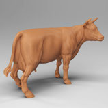 Kuh stehend (T-120) 3D-Druck, unbemalt, 1:32