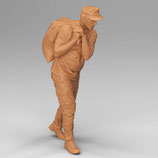 Die olle Buckelei (F-761) 3D-Druck-Figur, unbemalt, 1:32