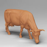 Kuh grasend (T-122) 3D-Druck, unbemalt, 1:32