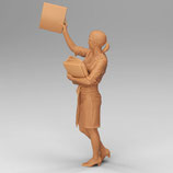 Ordnung ist das halbe Leben (F-604) 3D-Druck-Figur, unbemalt, 1:32