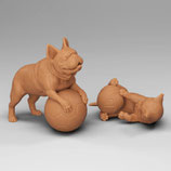 Die wollen doch nur spielen (T-016) 3D-Drucke, unbemalt, 1:45