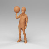 Mark mit Basketball (F-211), 3D-Druck-Figur, unbemalt, 1:45