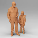 Was hast du angestellt, Lausebengel (F-163) 3D-Druck-Figuren, unbemalt, 1:45