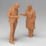 Markt: Macht 5 Mark (F-583), 3D-Druck-Set, unbemalt. 1:32