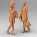 Anna trifft Claudia (F-025), 3D-Druck, 2er Set, unbemalt, 1:45