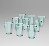 Trinkgläser. 9er Set (A-104), 3D-Druck, unbemalt 1:32