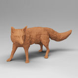 Fuchs (T-250) 3D-Druck-Figur, unbemalt, 1:45