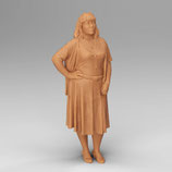 Berta (F-041) 3D-Druck-Figur, unbemalt, 1:45