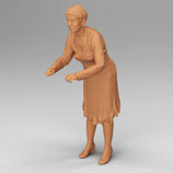 Tante Erna engeht nichts (F-023), 3D-Druck, unbemalt, 1:45