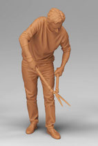 Schnippschnapp und ab (F-182) 3D-Druck-Figur, unbemalt, 1:45