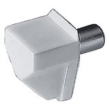Tablarträger Kunststoff - mit Stahlzapfen ø 4,9 mm