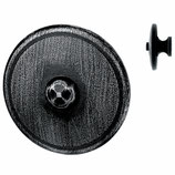 Möbelknopf Serie 3265, geschmiedet und patiniert, ø 57 mm