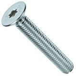 Metallschraube verzinkt, Senkkopf, Torx
