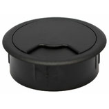 Kabeldurchlass Kunststoff schwarz