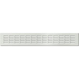 Lüftungsprofil Serie 3005, Aluminium weiss, Länge 500 mm