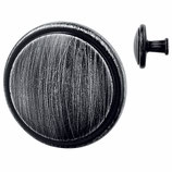 Möbelknopf Serie 3266, geschmiedet und patiniert, ø 55 mm