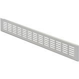 Lüftungsprofil Serie 3005, Aluminium farblos eloxiert, Länge 500 mm