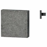 Möbelknopf 50x50 mm - Schmiedeeisen thermopatiniert