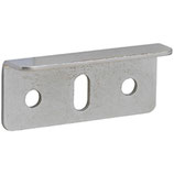 Anschlagwinkel 36x13 mm - für Möbelschloss - vernickelt