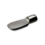 Tablarträger ø 5 mm, vernickelt, Löffelform