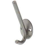 Hut- und Mantelhaken Edelstahl matt gebürstet