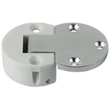 Klappenscharnier ø 30 mm, Druckguss/Kunststoff
