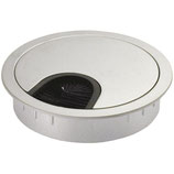 Kabeldurchlass Zink aluminiumfarbig