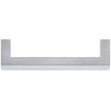 Möbelgriff Serie 1378 (Gehrungsgriff 12x12 mm) - Edelstahl
