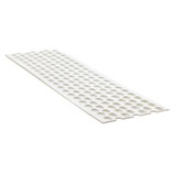 Vogelschutz- und Lüftungsgitter PVC weiss