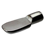 Tablarträger ø 7 mm, vernickelt, Löffelform