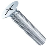 Metallschraube verzinkt, Senkkopf, Kreuzschlitz Pozidriv