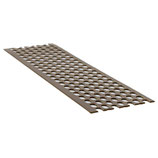 Vogelschutz- und Lüftungsgitter PVC braun