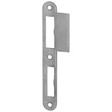 Lappenschliessblech - GLUTZ Modell B-1102.431 - abgerundete Ausführung - 163x23 mm