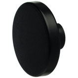 Möbelknopf ø 55 mm - Kunststoff schwarz