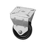 Bockrolle Serie 1106, Rad Kunststoff, mit Anschraubplatte