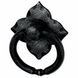 Ringgriff mit Rosette, Serie 2267, geschmiedet und patiniert