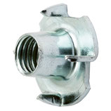 Einschlagmutter M4 verzinkt, 10 Stück